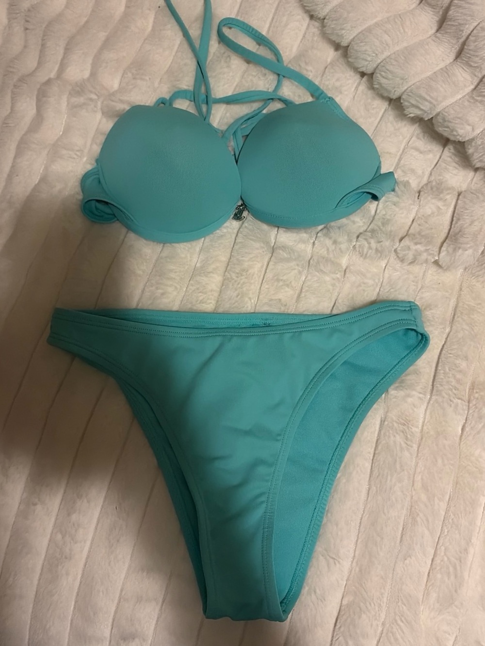 Juicy couture teal bikini